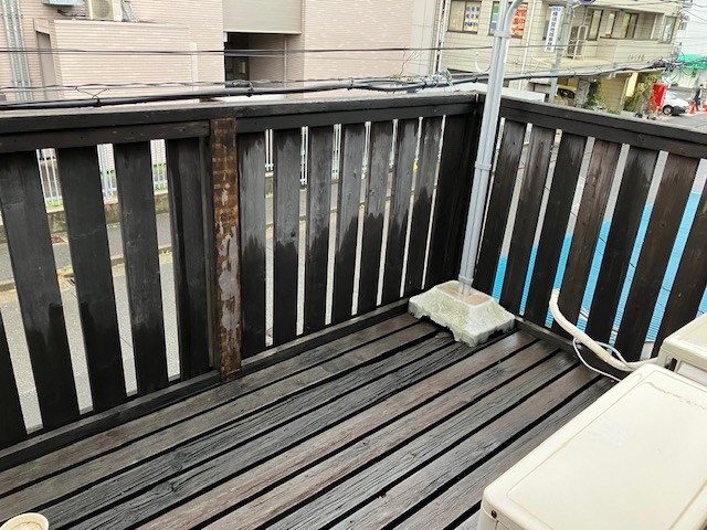 藤代ハイツ ベランダ