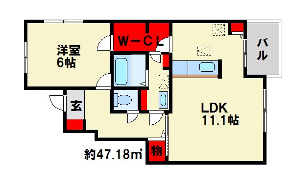 エミネンス　グロリアⅠ 間取り