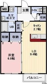 コスモ28 間取り図