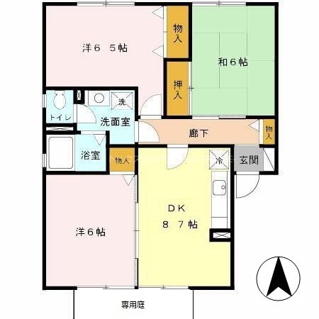 ナギサーレ 間取り図