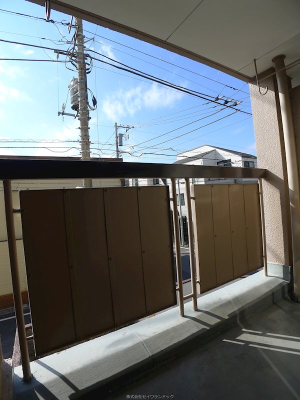 豊玉第3コーポラス ベランダ