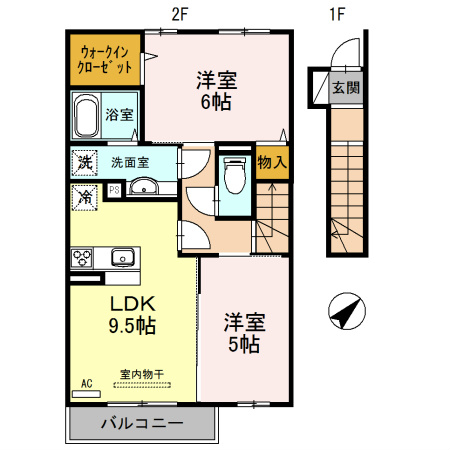 レジュネ 間取り図
