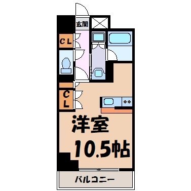 カスタリア栄 間取り図