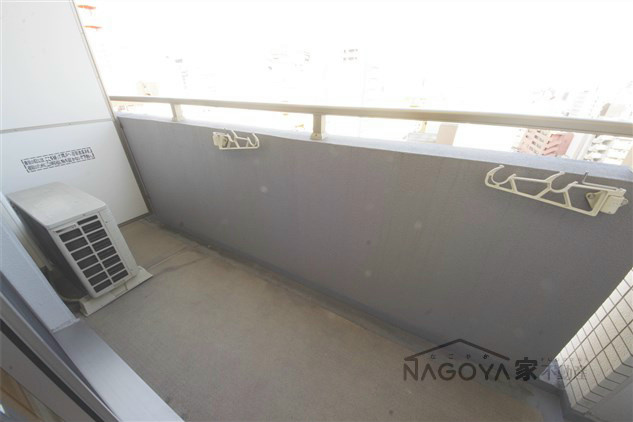 カスタリア栄 ベランダ