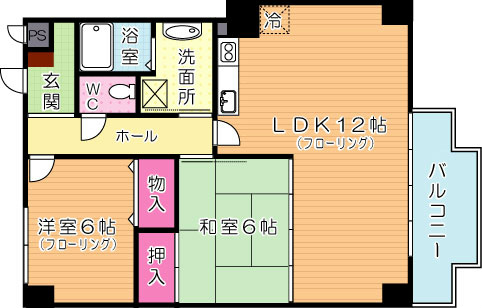 エクセル井堀  間取り図