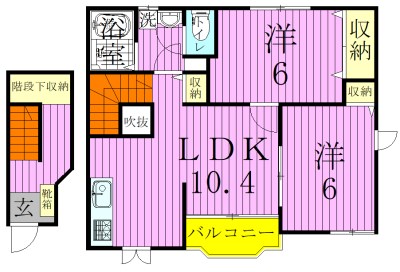 バーズアイヒルズⅡ 間取り