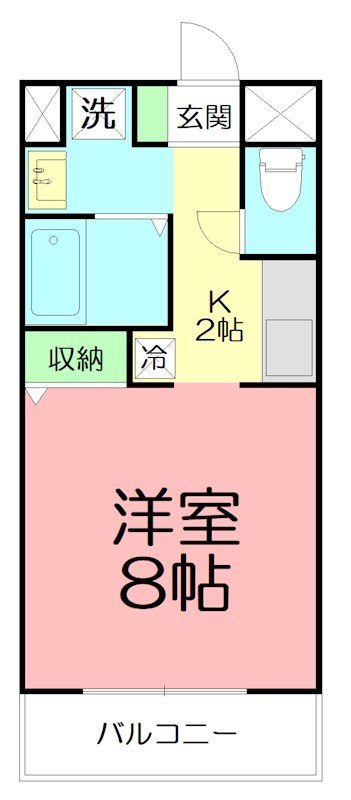 ストンフィールド湘南Ⅱ 302号室 間取り