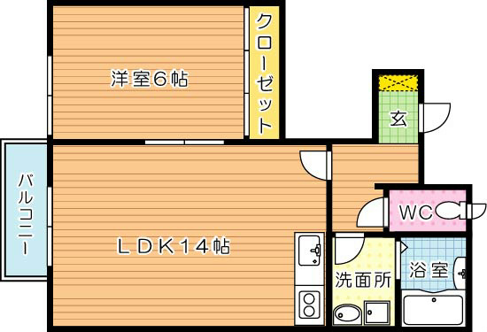 ALSOLE（アルソーレ）C棟 間取り図