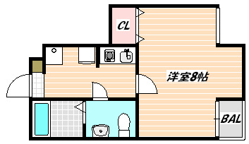サンイング西船 間取り図