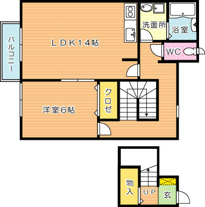 ALSOLE（アルソーレ）C棟 間取り図