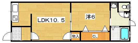 橘ハイツ 間取り