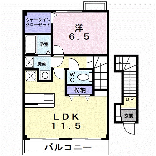 アルカンシェル･M I 間取り図