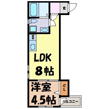 ソリッド春岡 間取り図