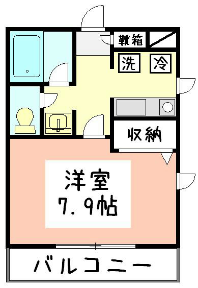 Primavera湘南 305号室 間取り