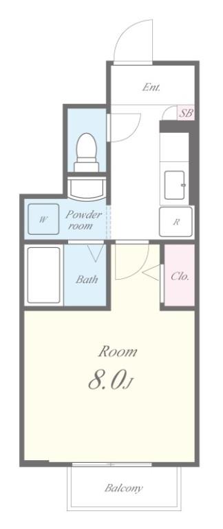 プリマベーラ森友 間取り図