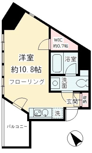 ルフィット神宮北参道（旧：ニューシティアパートメンツ千駄ヶ谷Ⅱ） 間取り