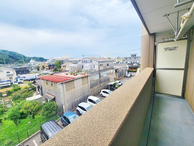 グランジュテ ベランダ