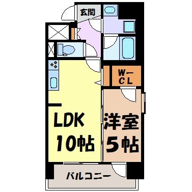 クリスタル丸の内 間取り図