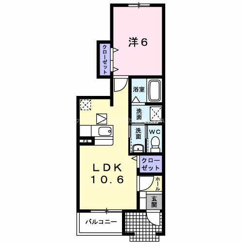 アドバンス　昌 間取り図