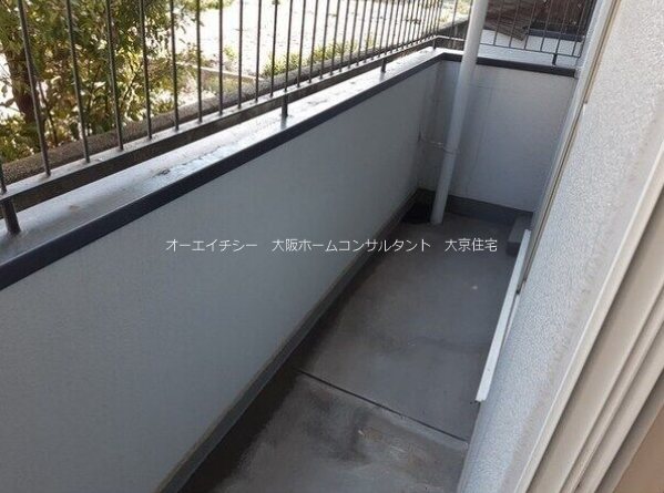 ビートル山本北Ｅ ベランダ