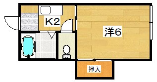 谷村ハイツ 間取り