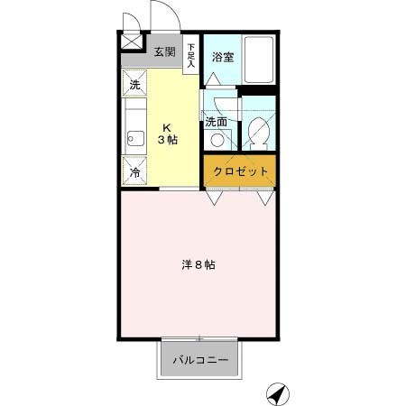 コートヴィラ 間取り図