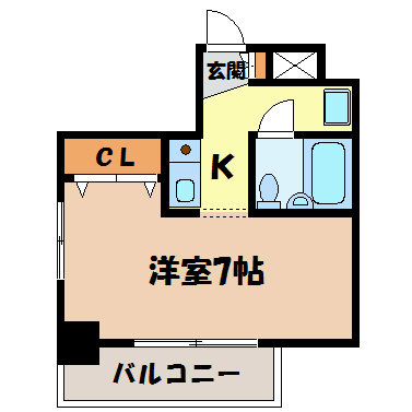 ジョイフル鶴舞 間取り図