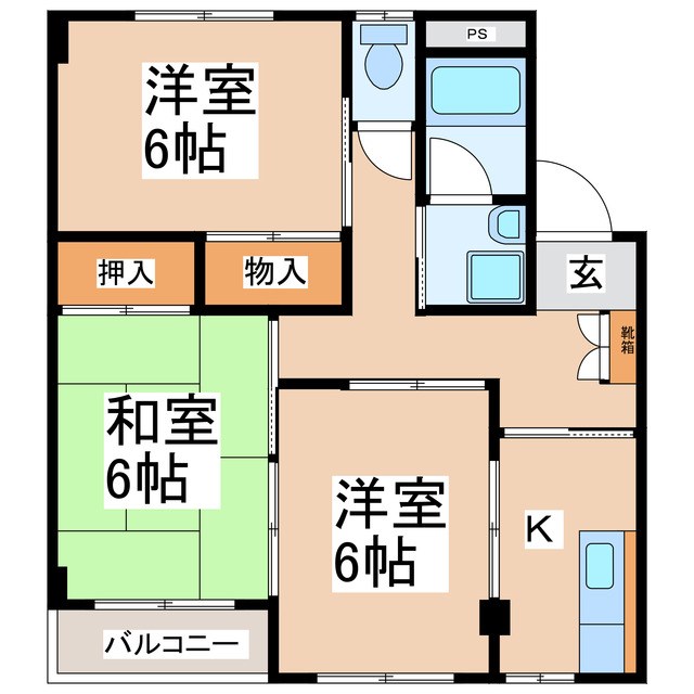 神科マンション 間取り