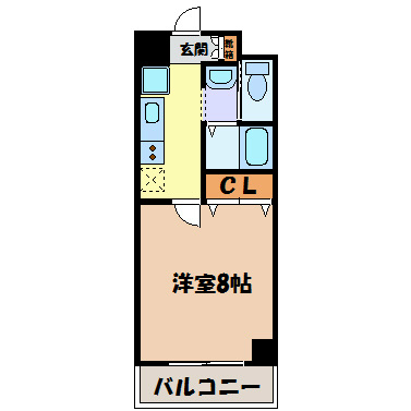 サンヒルズ新瑞橋 間取り図