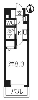 HOMES伊勢山　 間取り