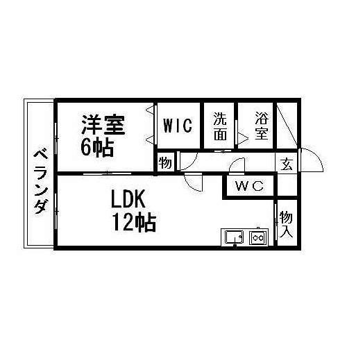 愛知県名古屋市中村区並木１丁目 間取り