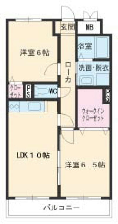 愛知県名古屋市中村区本陣通６丁目 間取り