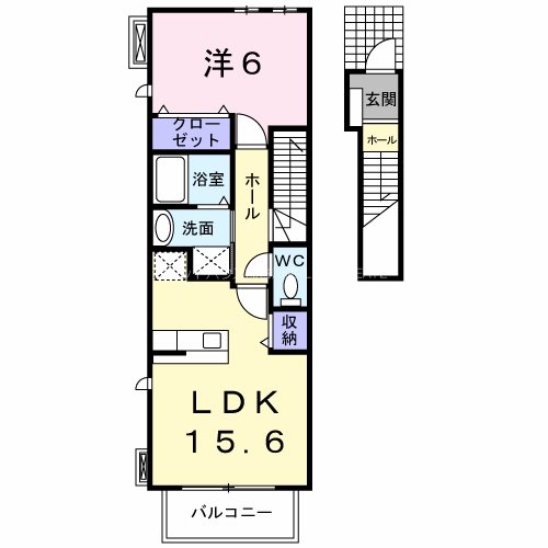 オリーブ・ガーデン 間取り図