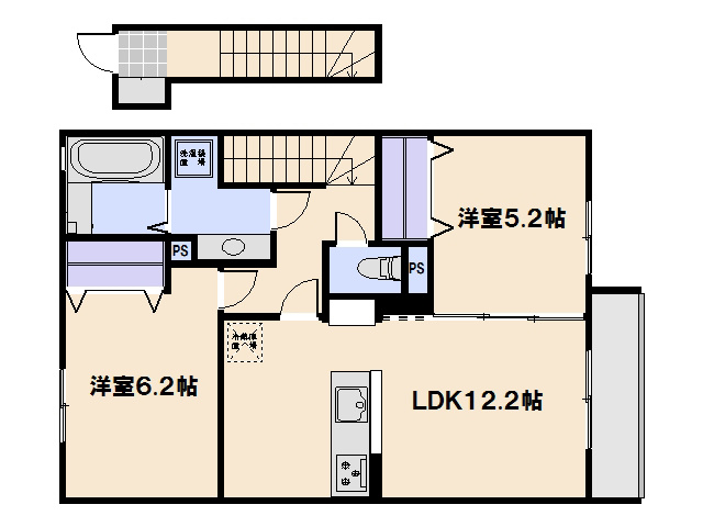 サクシードM 間取り図