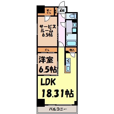 S-FORT鶴舞arts 間取り図