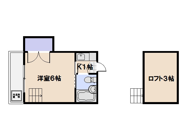 OTハウス1番館 103号室 間取り