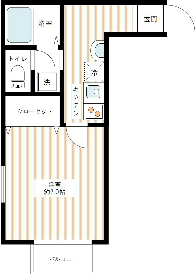 キャメル草加吉町 間取り