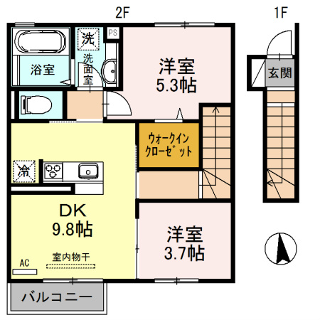 オリジン 間取り図