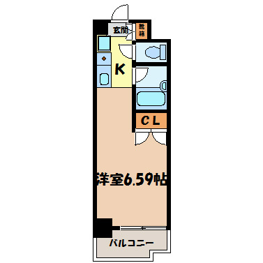 ブロンズ森島 間取り図