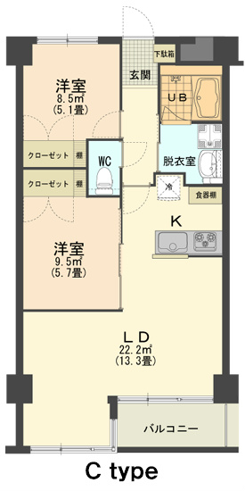 アルコ18 間取り図