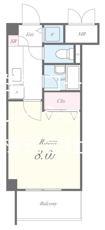 ｸﾞﾚｲｽ湘南 間取り図