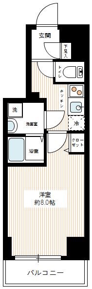 ＨＹ’ｓ Ｄｕｒａｎｔｅ 0402号室 間取り