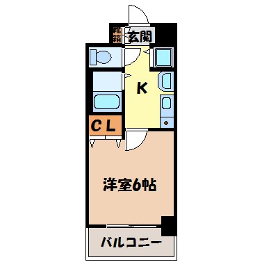 プレサンス名古屋STATIONザ・シティ 間取り図