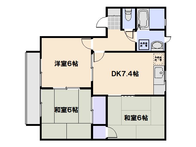 コーポ松久 間取り
