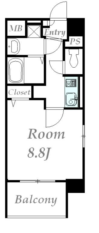 ノールお茶の水 間取り図