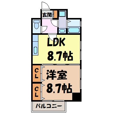 アビタシオン葵 間取り図