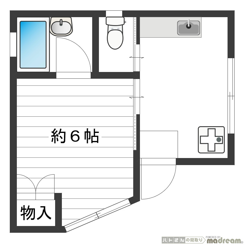 山口ホーム 間取り図