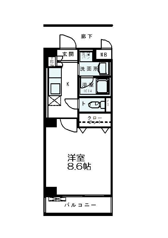 KIDマンション 間取り図