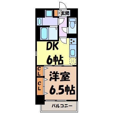 タウンコート御園 間取り図