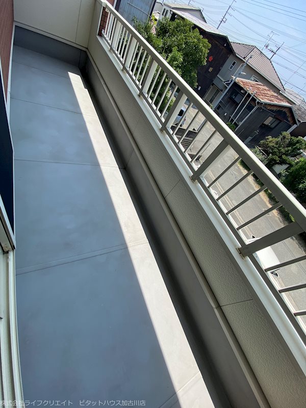 グレイス・アズーリ ベランダ